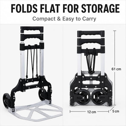 TAZEET folding aluminium hand trolley - additional gallery view