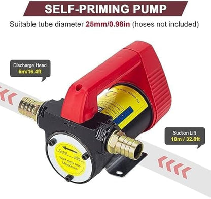 TAZEET 12V diesel fuel transfer pump - design detail