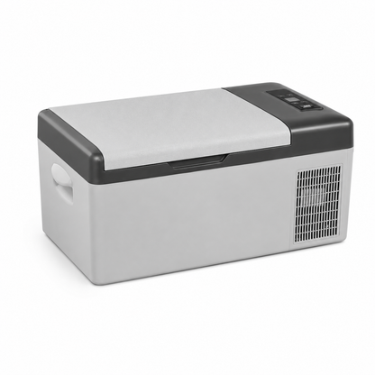 TAZEET Portable Car Refrigerator Freezer, C15 15L / C20 20L, 12V/24V DC