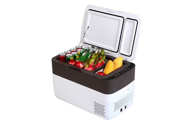 Car Refrigerator 30L - Portable Outdoor Fridge Freezer with Battery Option - Tazeet.com