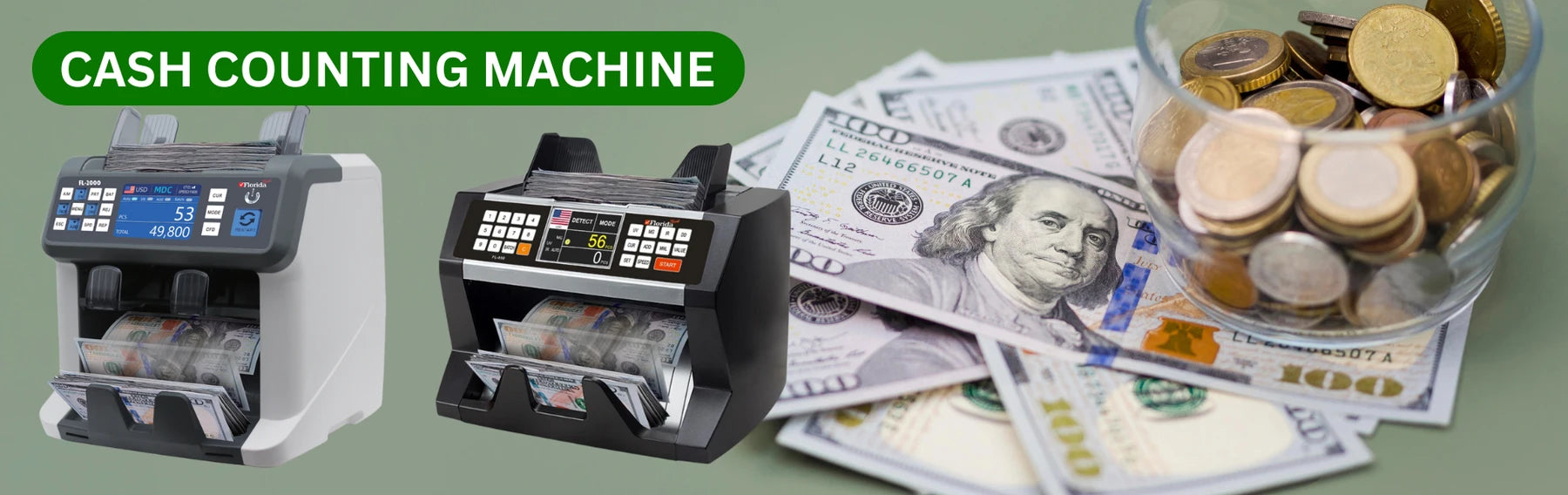 TAZEET Cash counting machines