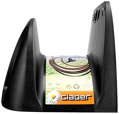 Claber Eco Wall Hose Hanger Multicolor, Durable Wall - Mounted Holder for Garden Hose, Easy Install, Made in Italy - Tazeet.com