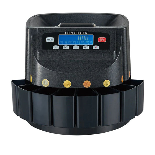Coin Sorter/Counter Model CN-550 - High-Efficiency Sorting & Counting for Multiple Coin Types - Tazeet.com