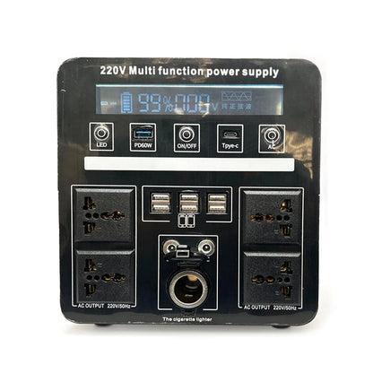 High-Capacity Portable Power Station MP7-1200W – 1200W Output with 720Wh Battery, Multiple Charging Ports