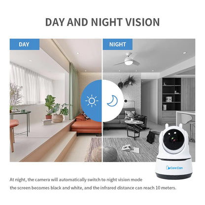 PTZ Wireless Camera NIP-26 | 2MP | 1080P | Motion Tracking | Night Vision | 355° Horizontal Rotation - Tazeet.com