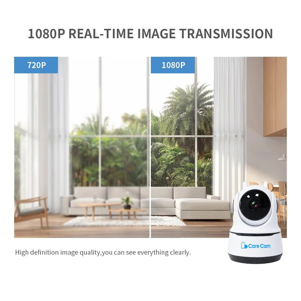 PTZ Wireless Camera NIP-26 | 2MP | 1080P | Motion Tracking | Night Vision | 355° Horizontal Rotation - Tazeet.com