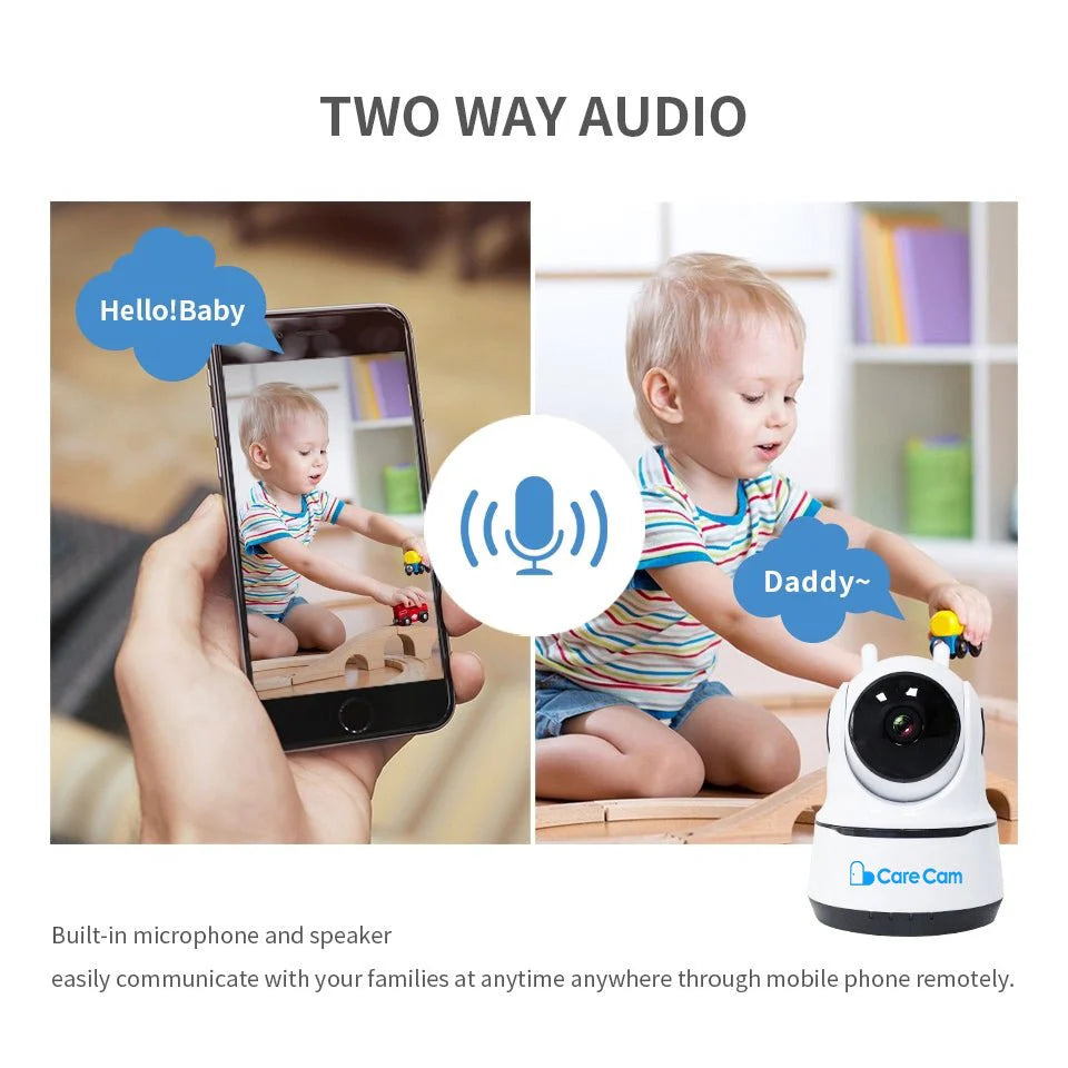 PTZ Wireless Camera NIP-26 | 2MP | 1080P | Motion Tracking | Night Vision | 355° Horizontal Rotation - Tazeet.com