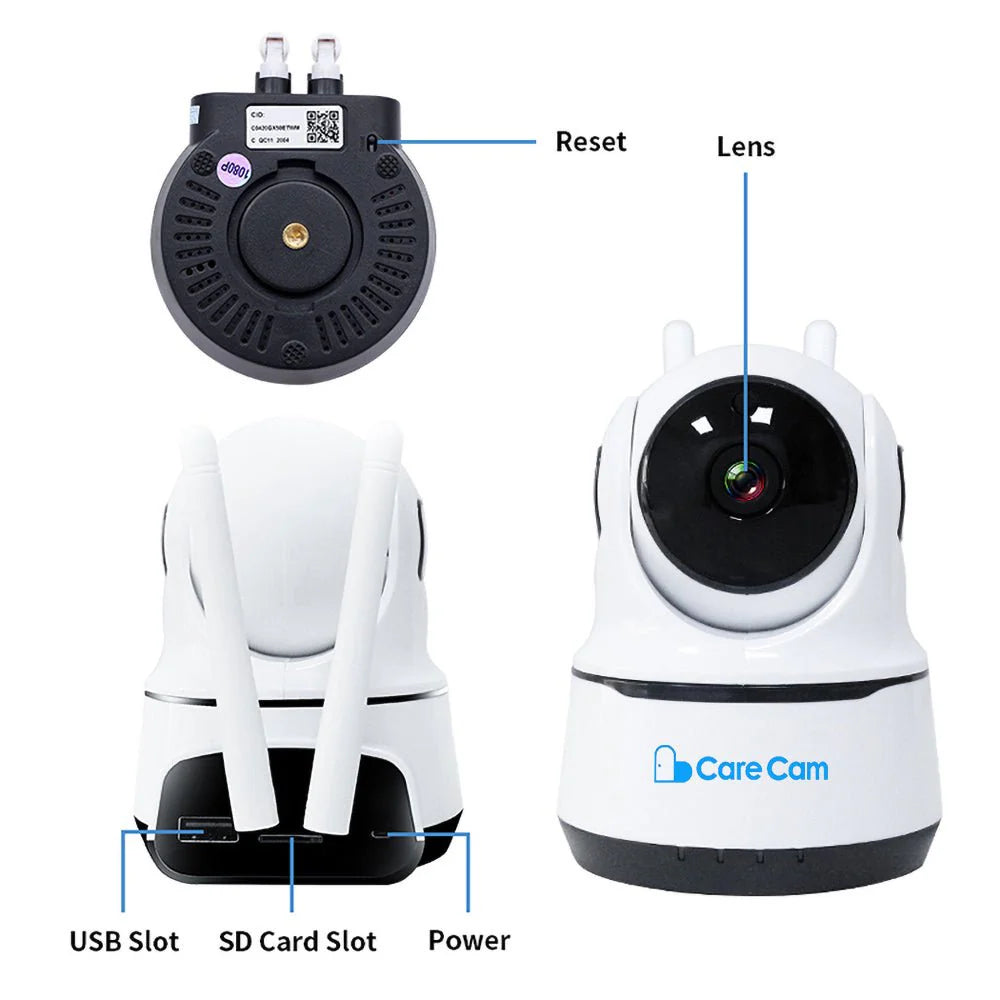 PTZ Wireless Camera NIP-26 | 2MP | 1080P | Motion Tracking | Night Vision | 355° Horizontal Rotation - Tazeet.com