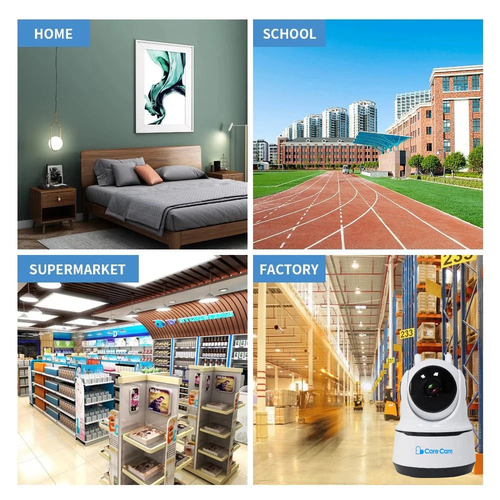 PTZ Wireless Camera NIP-26 | 2MP | 1080P | Motion Tracking | Night Vision | 355° Horizontal Rotation - Tazeet.com