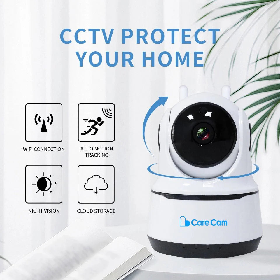 PTZ Wireless Camera NIP-26 | 2MP | 1080P | Motion Tracking | Night Vision | 355° Horizontal Rotation - Tazeet.com