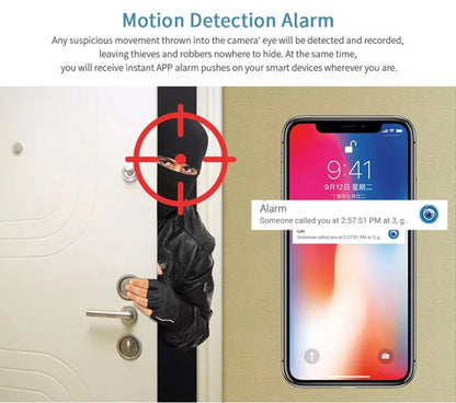 NIP-500+ PTZ Wireless Camera | 5MP, 1080P Resolution, IR Night Vision, Motion Detection, Two-way Audio - Tazeet.com
