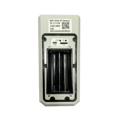 NIP Solar Camera | 2MP, 1080P, Wi-Fi, IR Night Vision, Two-Way Audio, IP67 Waterproof - Tazeet.com