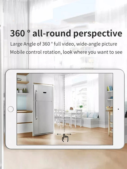 PTZ Wireless Bulb Camera TC76 | 2MP | 720P HD | 275° Pan & 95° Tilt | IR Night Vision | Motion Detection | Two-way Audio | Wi-Fi | Waterproof | App Connectivity - Tazeet.com