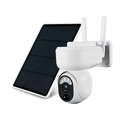 Solar PTZ Wireless Camera RBX-S30 | 2MP, 360° PTZ, Full-Color Night Vision, IP65 Waterproof - Tazeet.com