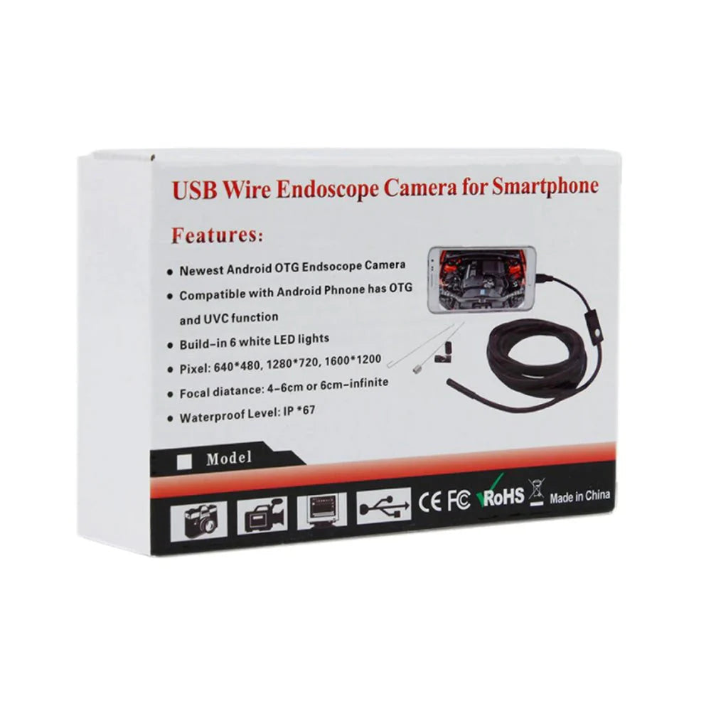 5M USB Endoscope Inspection Camera with LED Light - product image 3