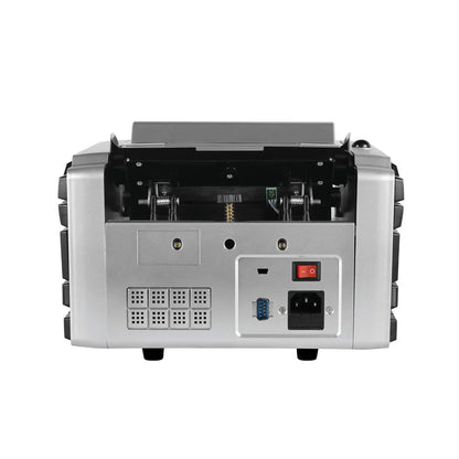 Currency counter AL-6200T with banknote tray and detection sensors