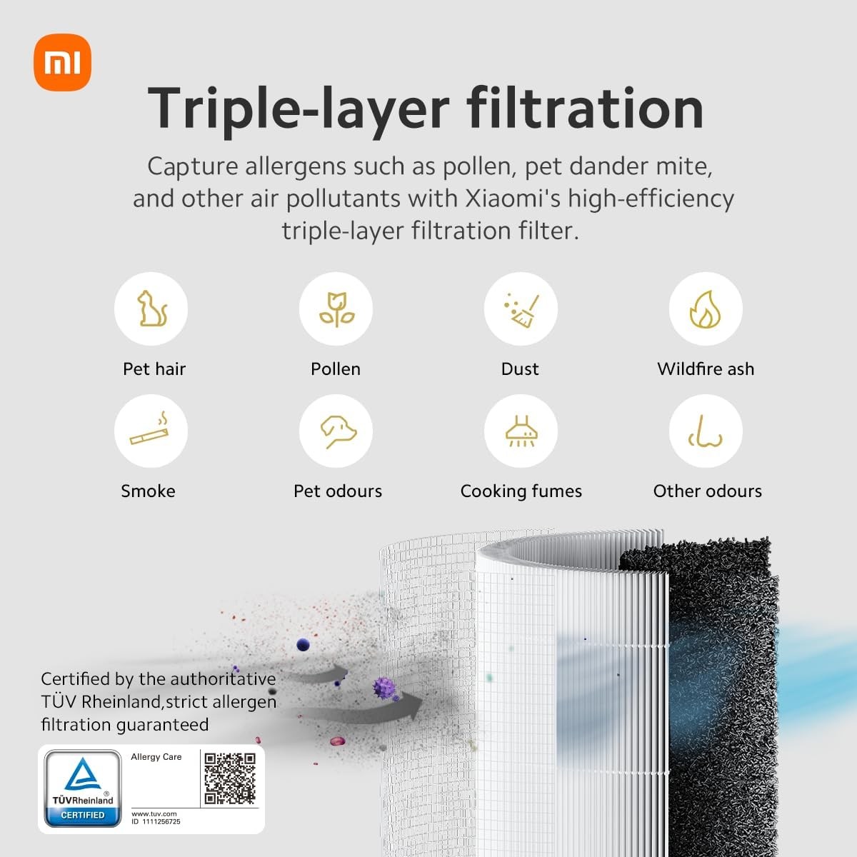 Xiaomi Smart Air Purifier 4 Compact H13 HEPA - product image 8