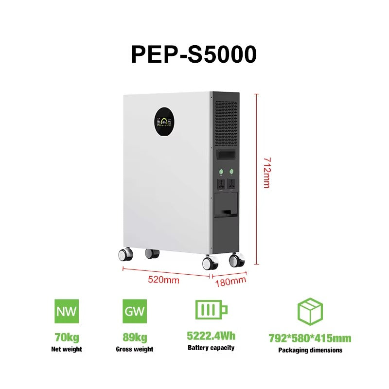 PEP-S5000 Portable Power Station 5222.4Wh - 5000W Backup Battery - product image 3