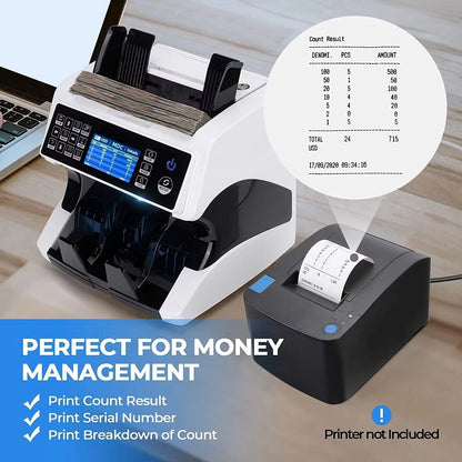AL-920 Currency Counter with UV MG IR Detection - product image 2