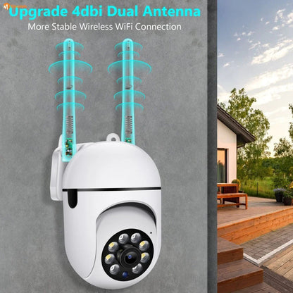 NIP-27 PTZ Wireless Camera, 2MP 1080P with Night Vision and Two-Way Audio