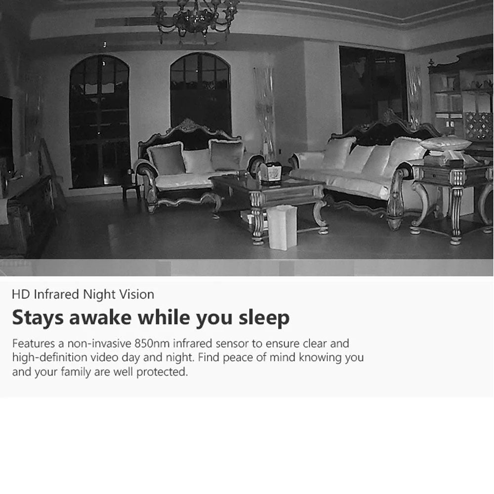 NIP-19HS PTZ Security Camera | 1080P | Ethernet | IR Night Vision | Two-Way Audio