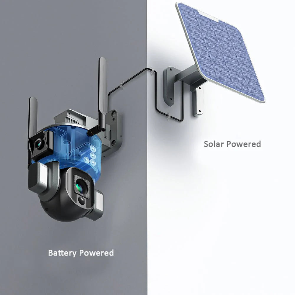D5 Solar Dual-Lens Security Camera 4K - product image 8