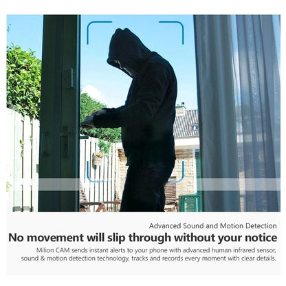 NIP-19HS PTZ Security Camera | 1080P | Ethernet | IR Night Vision | Two-Way Audio