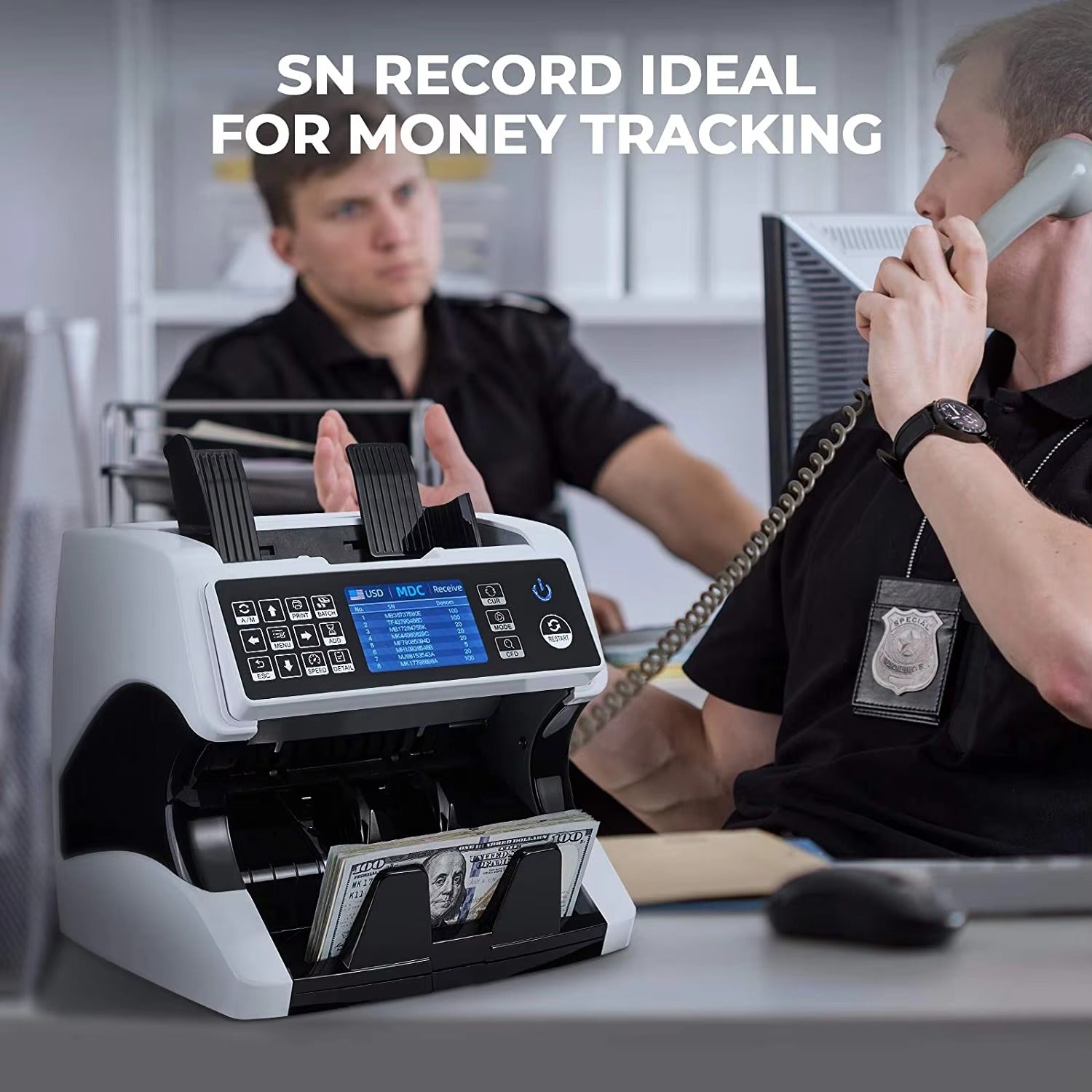 AL-920 Currency Counter with UV MG IR Detection - product image 5