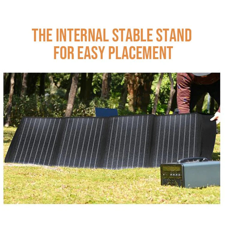 120W Foldable Solar Panel - Portable Solar Charging Kit - product image 7