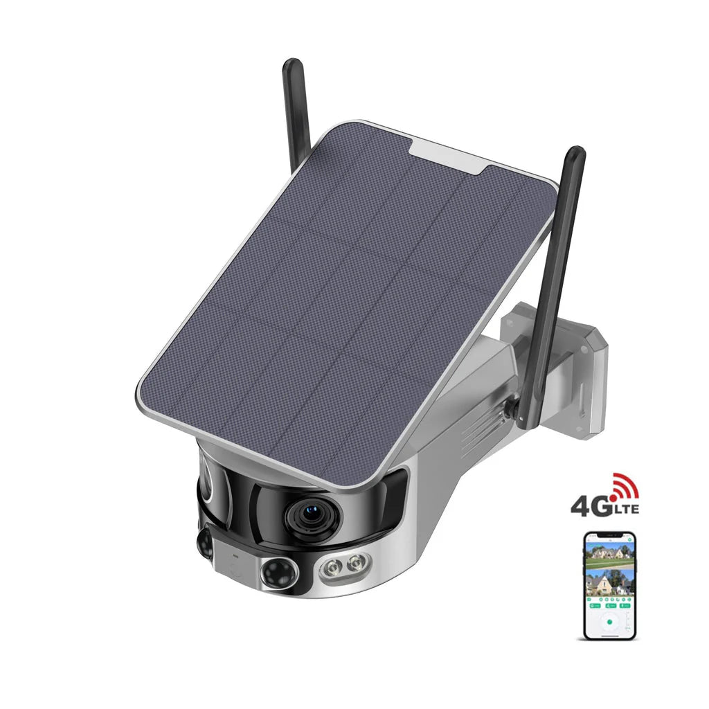Y6 Solar Dual-Lens Security Camera 4K - product image 2