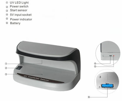 AL-09 Portable Currency Verifier with UV Detection - product image 5