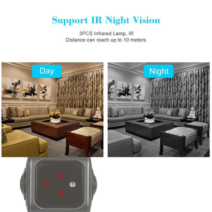 SVP720 Dual Lens Wi-Fi Security Camera, 2MP 1080P Panoramic Indoor Camera