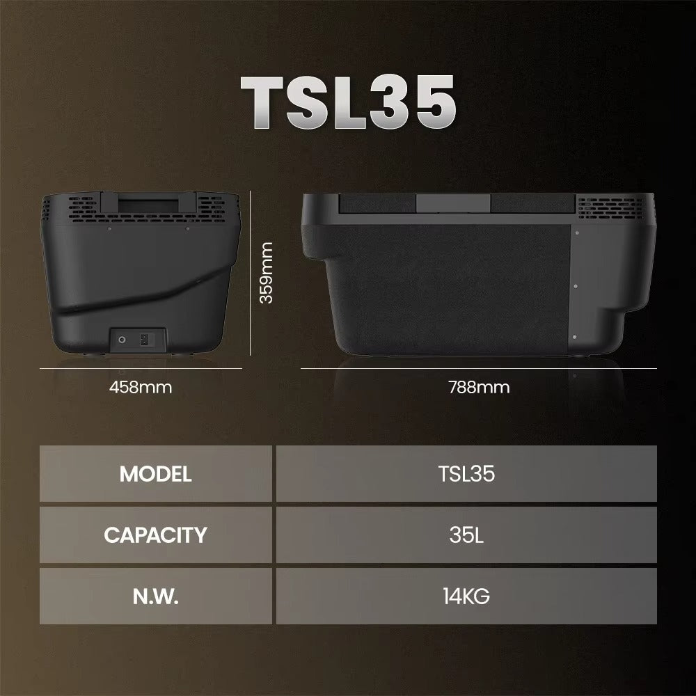 TSL35 35L Portable Car Refrigerator Tesla Compatible - product image 6