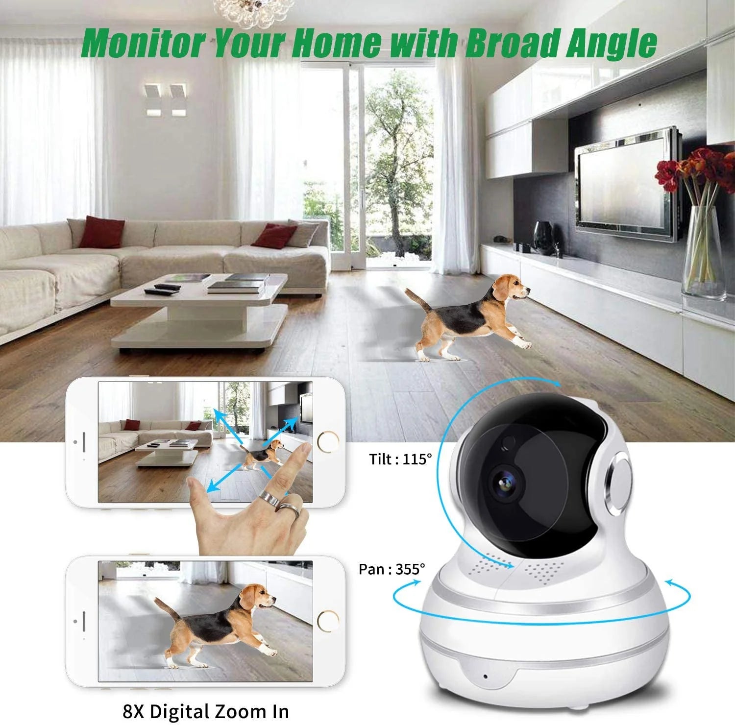 XY-R9820-F3 PTZ Security Camera 1080P - product image 5