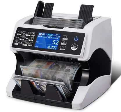 AL-920 Currency Counter with UV, Magnetic and IR Detection