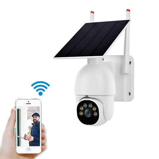 YN99T Solar PTZ Security Camera - 2MP 1080P with IR Night Vision, IP66