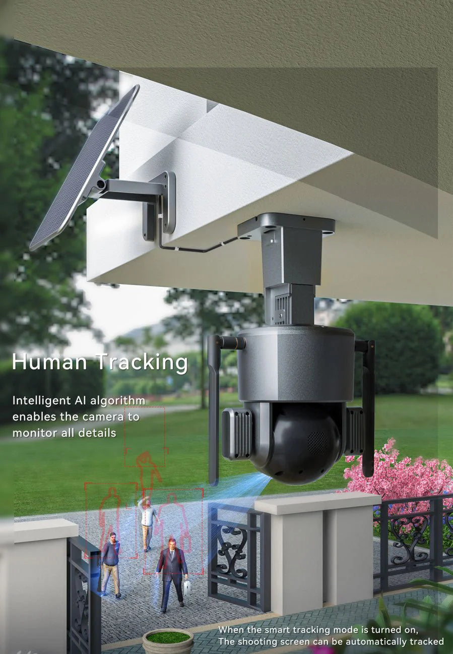 D5 Solar Dual-Lens Security Camera 4K - product image 5