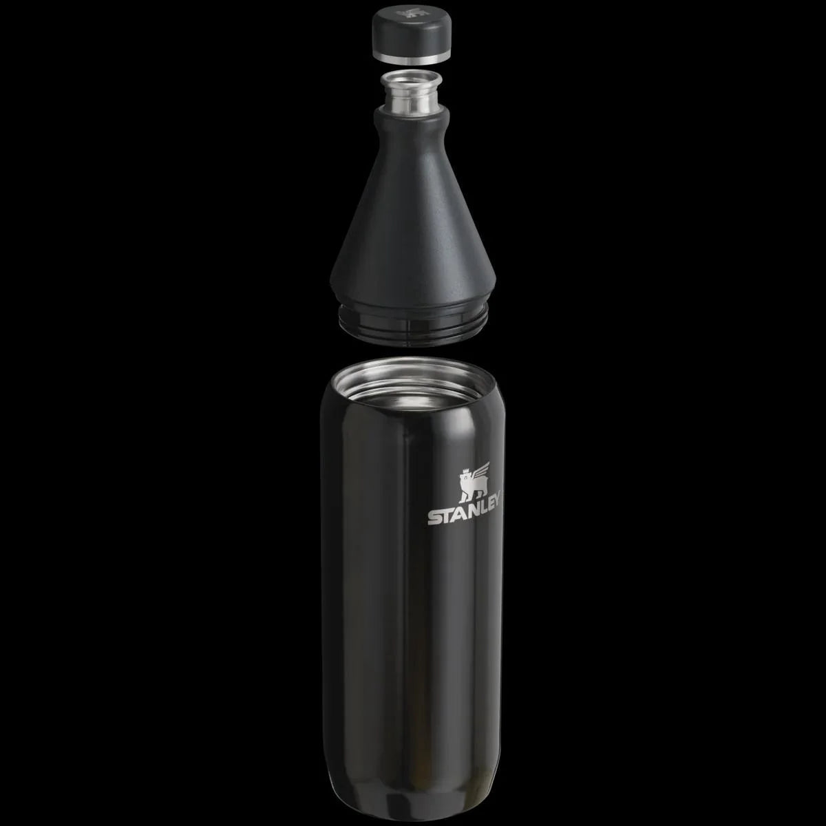 Stanley The All Day Slim Water Bottle (0.6L) - Leakproof, Recycled Stainless Steel