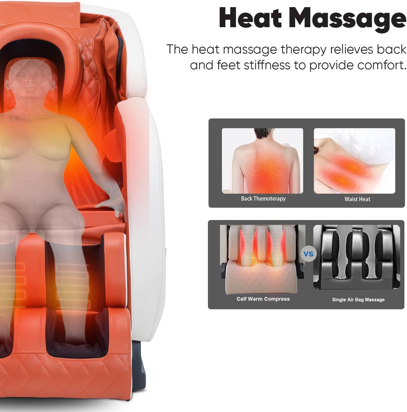 JC BUCKMAN Full Body Massage Chair - Tazeet.com