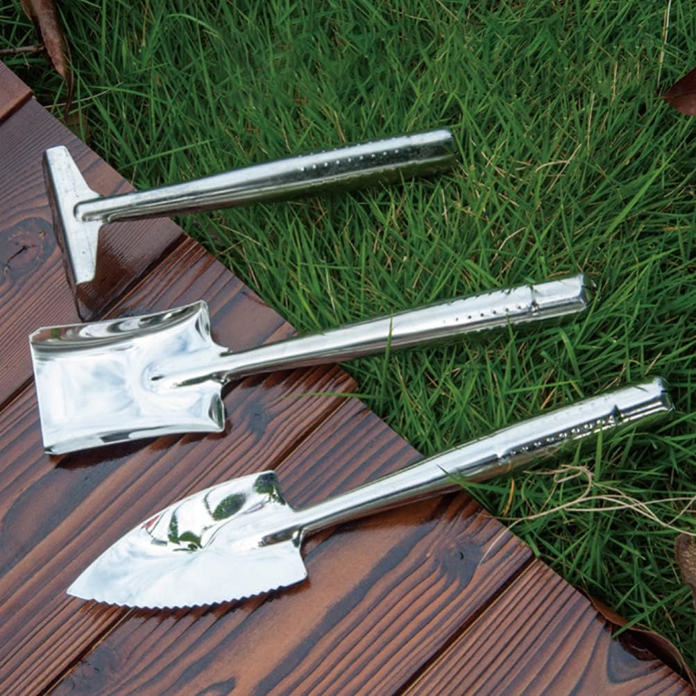 Kids Gardening Tools Set - Stainless Steel Shovel, Rake, Fork, and Trowel, Best Outdoor Toys for Boys and Girls - Tazeet.com