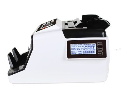 Currency Counter AL-7200 – 1000 pcs/min, UV/MG Detection, Dual LCD Display, RS-232 Interface - image 4