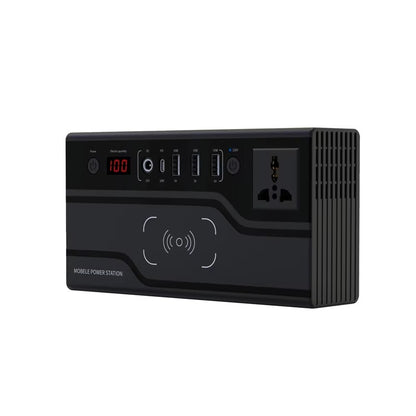 Tazeet FAC-200X Portable Power Station | 200W Power Bank with Wireless Charging | Emergency & Outdoor Use