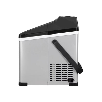 TAZEET 1.5L Portable Ice Maker for Home & Car – Dual Power AC/DC Ice Machine, -20°C Freezing, LED Control Panel, 9 Bullet Ice Cubes per Cycle – Compact for Camping, Travel, Kitchen, Office UAE