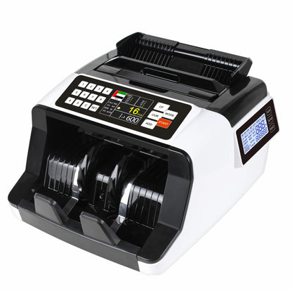 Currency Counter AL-7200 – 1000 pcs/min, UV/MG Detection, Dual LCD Display, RS-232 Interface - image 6