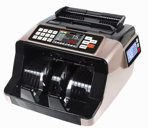 Currency Counter AL-7200 – 1000 pcs/min, UV/MG Detection, Dual LCD Display, RS-232 Interface - image 3