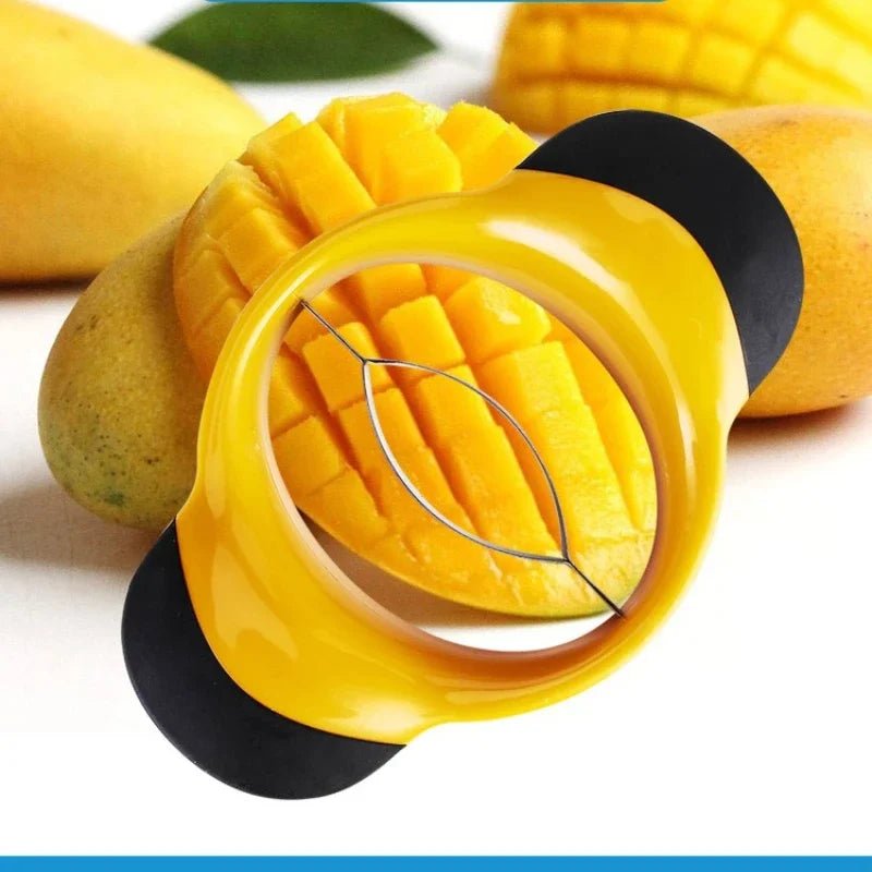 Multifunction Mango Corer Slicer Cutter Pitter Mango Core Pit Remover Watermelon Peeler Fruit Vegetable Tool Kitchen Accessories - Tazeet.com