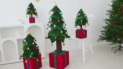 New Arrival Stretchable Gift Pack Christmas Tree – Creative Tabletop Xmas Decoration for Home & Party