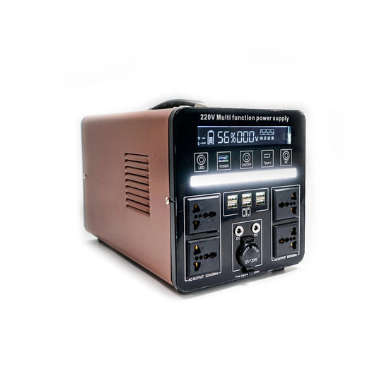 High-Capacity Portable Power Station MP7-1200W – 1200W Output with 720Wh Battery, Multiple Charging Ports