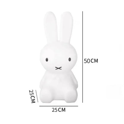 Rabbit Mood Light LED Desk Lamp Cute Cartoon Children's Gift Bedroom Bedside Light Living Room Floor Light - Tazeet.com