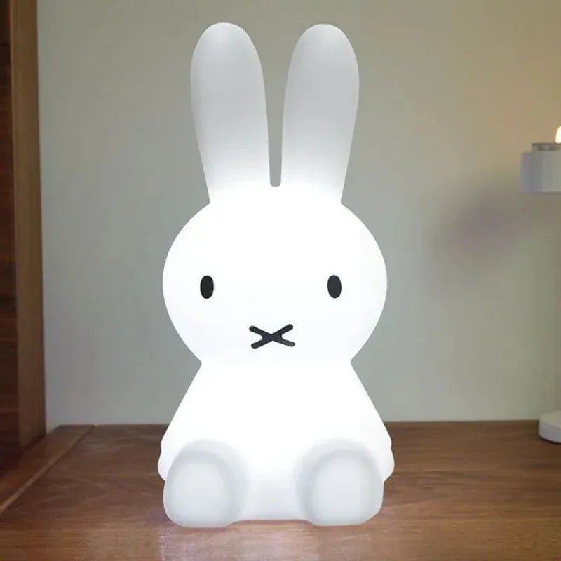 Rabbit Mood Light LED Desk Lamp Cute Cartoon Children's Gift Bedroom Bedside Light Living Room Floor Light - Tazeet.com